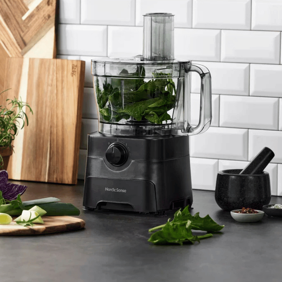 

Foodprocessor 1000 watt 3,5 liter Sort